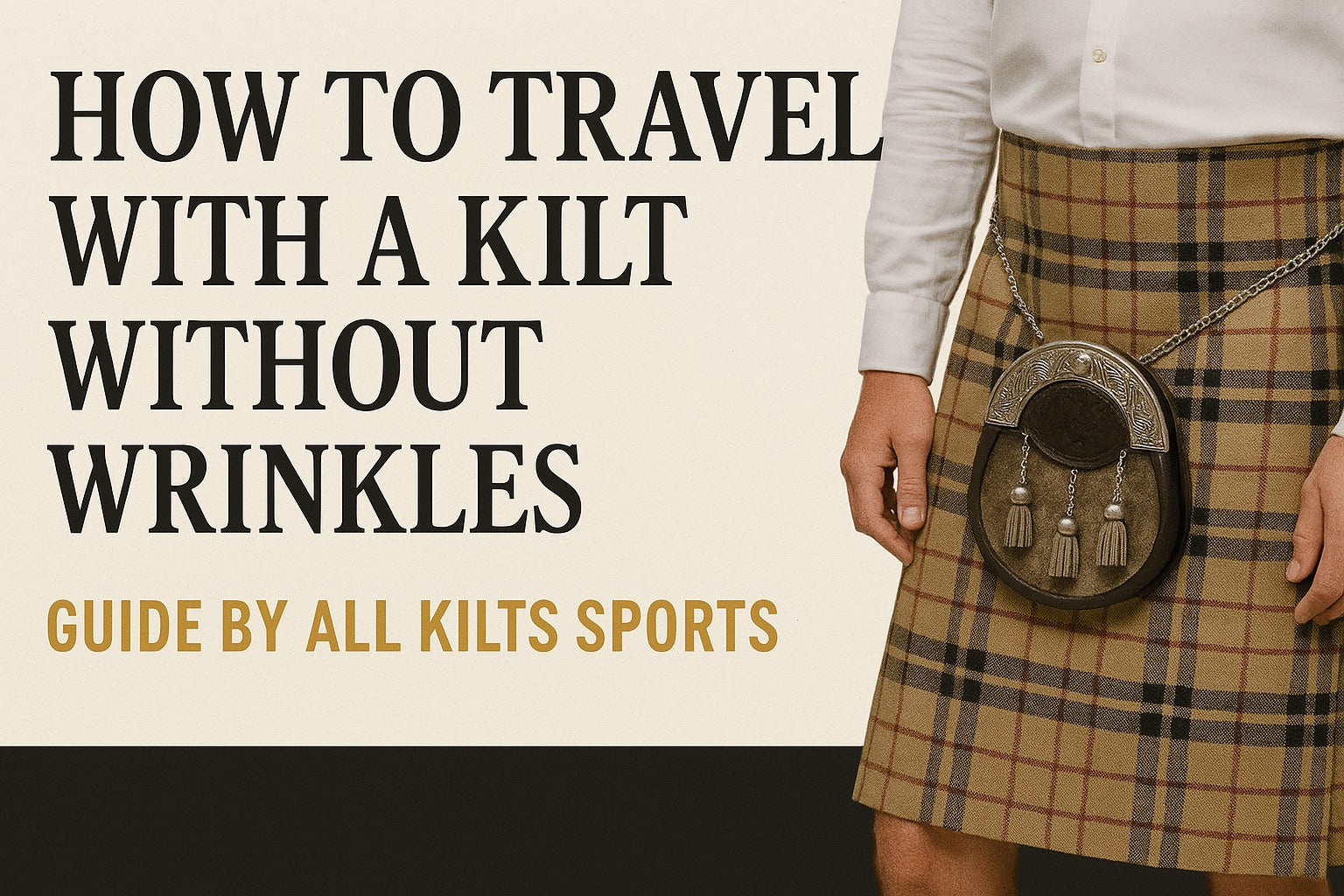 How to Travel with a Kilt Without Wrinkles