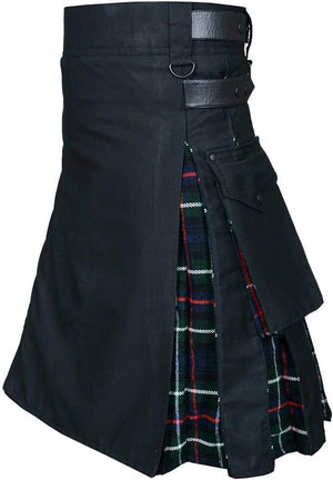 New Wedding Stylish Mackenzie Tartan Hybird Kilts - Utility Kilts