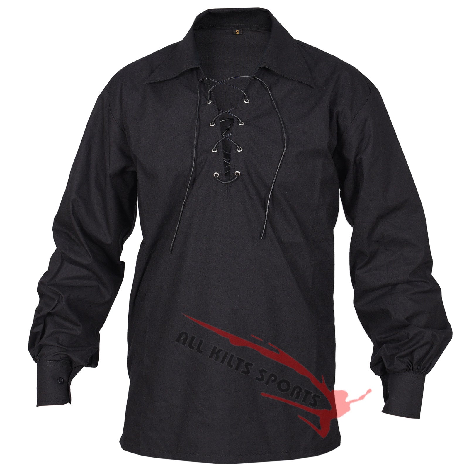 Men's Scottish Jacobite Ghillie Kilt Shirt Small To 5XL (Fast USA Seller)