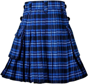 American Patriot Tartan Leather Straps Utility Kilts