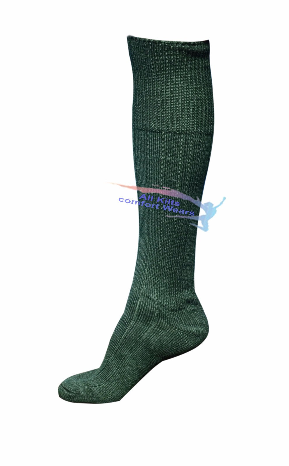 Mens 65% Wool Blend Traditional Long Hose Kilt Socks USA Seller