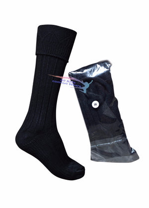 Mens 65% Wool Blend Traditional Long Hose Kilt Socks USA Seller