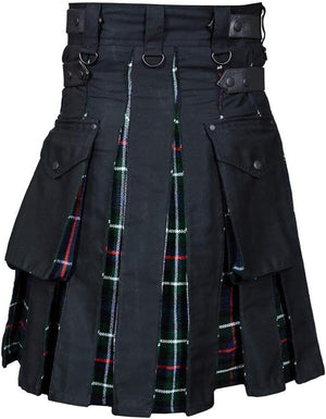 New Wedding Stylish Mackenzie Tartan Hybird Kilts - Utility Kilts