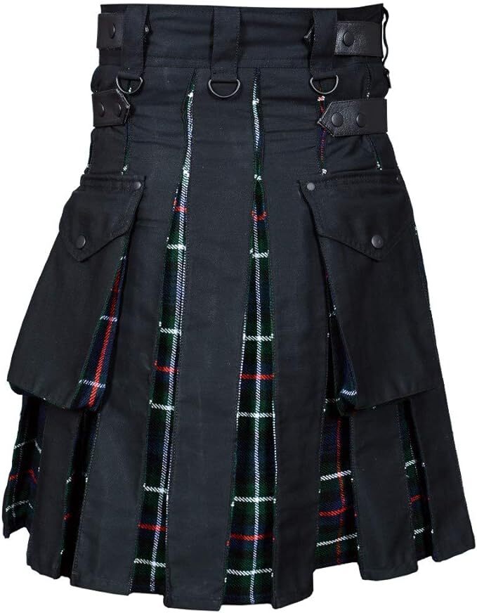 New Wedding Stylish Mackenzie Tartan Hybird Kilts - Utility Kilts
