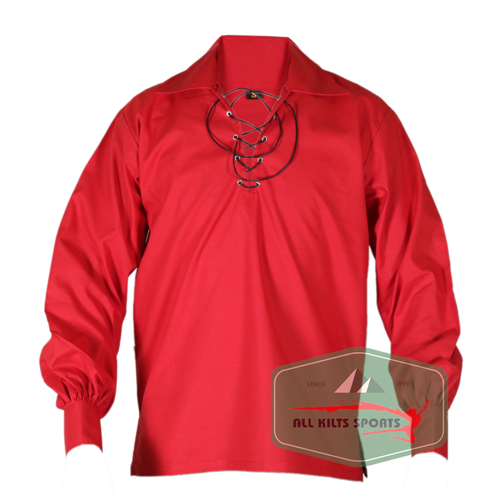 Men's Scottish Jacobite Ghillie Kilt Shirt Small To 5XL (Fast USA Seller)