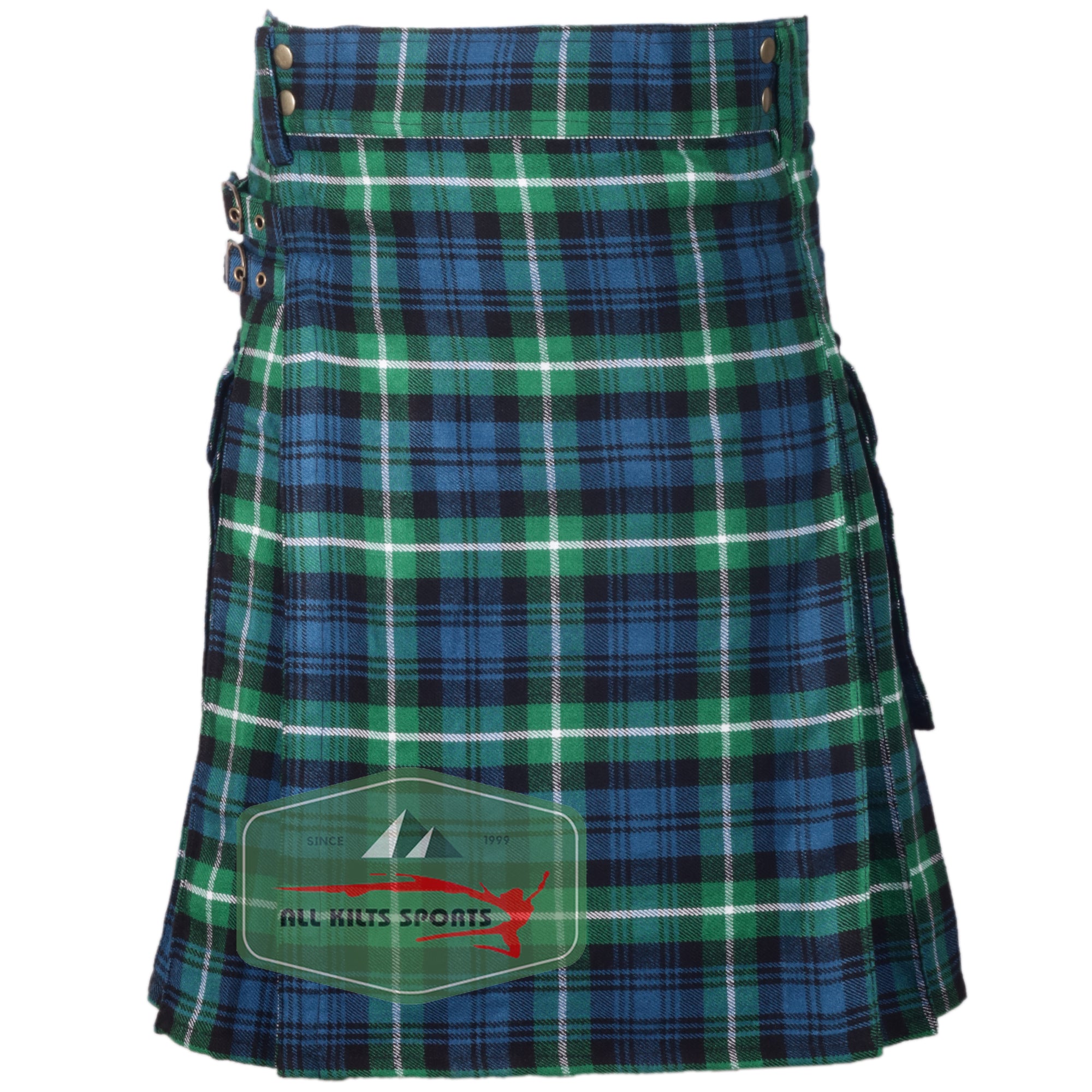 Lamont Ancient Premium Tartan Utility Kilt – Durable 16oz Acrylic Wool, Multiple Tartans Available
