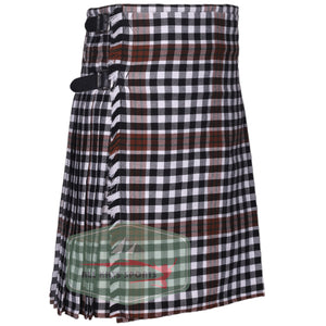 Burns Check Modern 8 And 5 Yards Kilt - ALL KILTS SPORTS