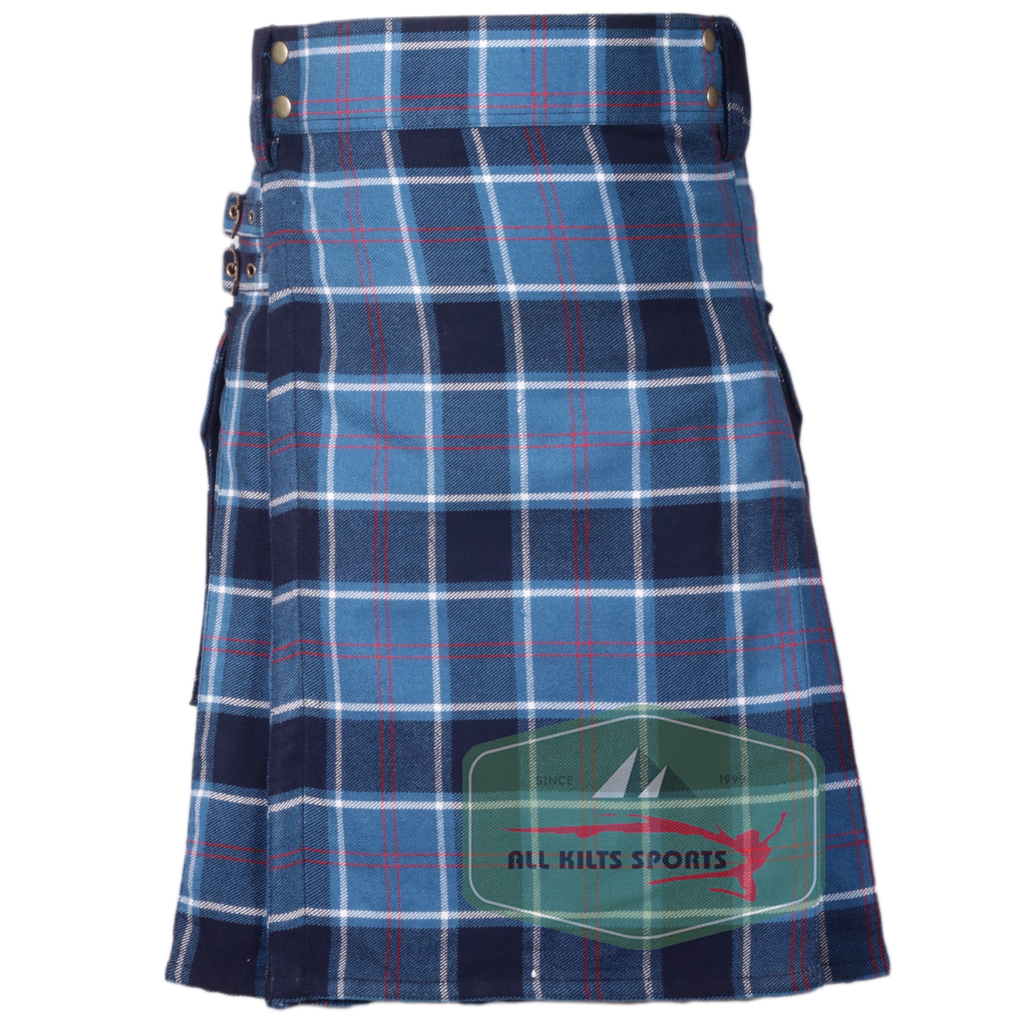 US Navy Premium Tartan Utility Kilt – Durable 16oz Acrylic Wool, Multiple Tartans Available
