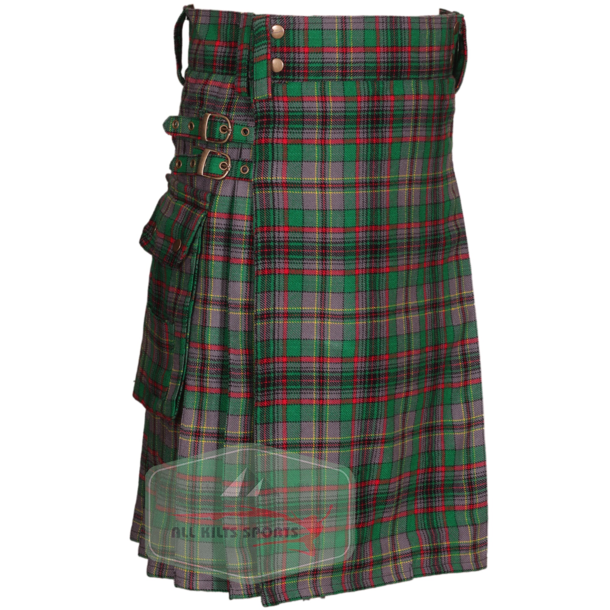 Craig Premium Tartan Utility Kilt – Durable 16oz Acrylic Wool, Multiple Tartans Available