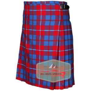 Galloway Red Modern Tartan kilt – available in 8 and 5-yard | ALL KILTS SPORTS