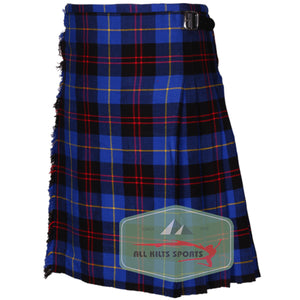 Gordon Blue Tartan kilt – available in 8 and 5-yard | ALL KILTS SPORTS