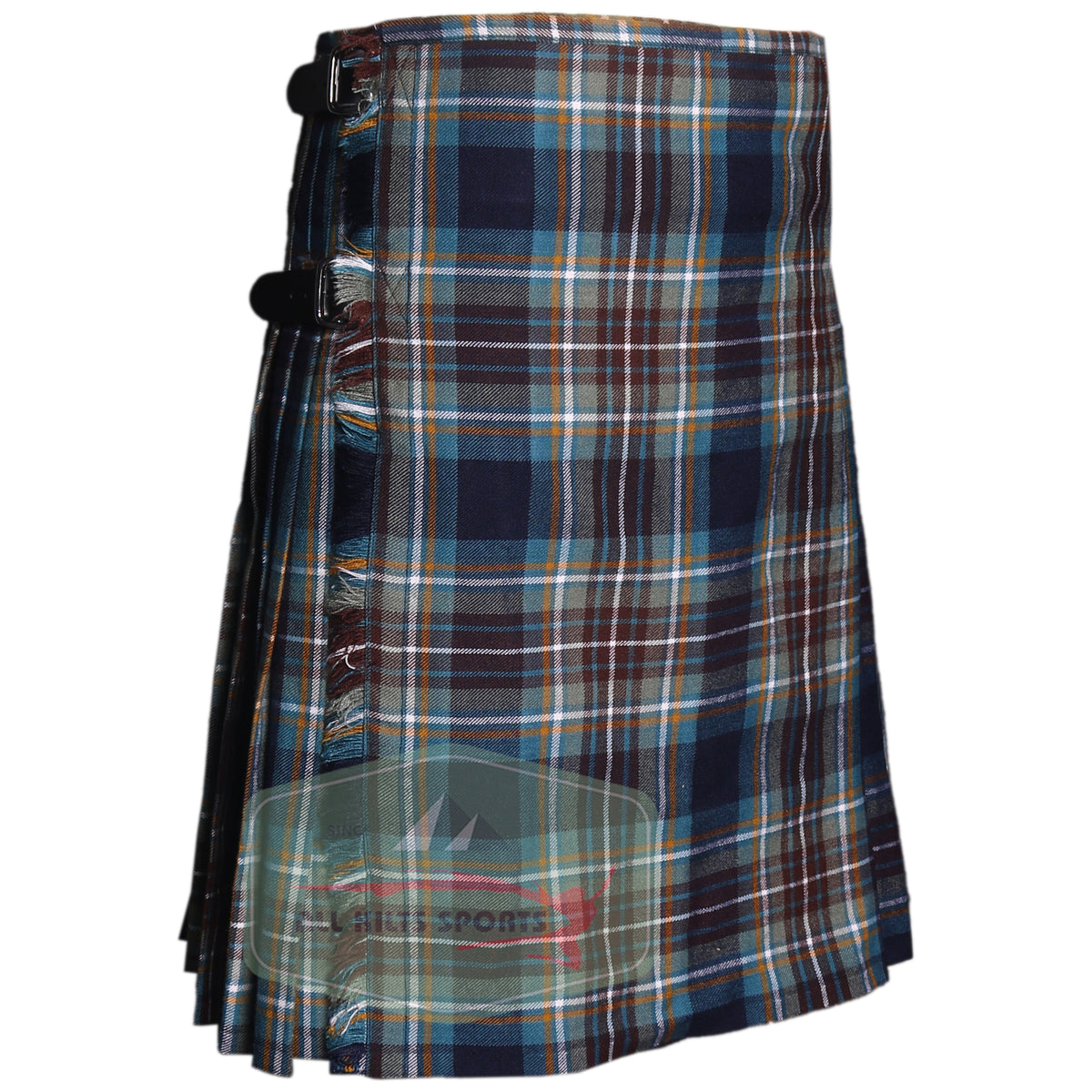 Holyrood Modern Tartan Scottish Traditional Kilts – Premium 8 and 5 Yards Kilt