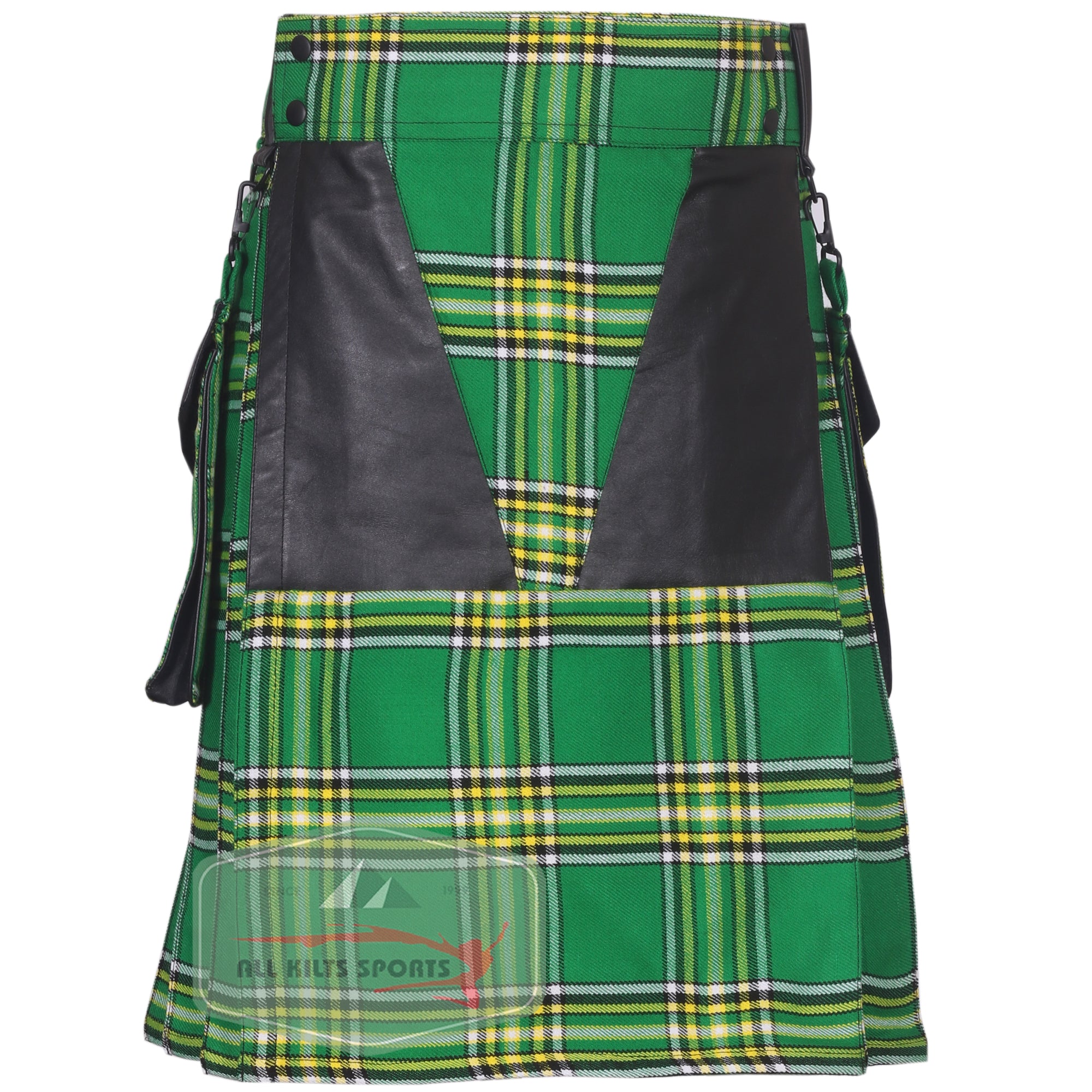 Irish Heritage 16oz Tartan Kilt with Removable Pockets in Multiple Patterns