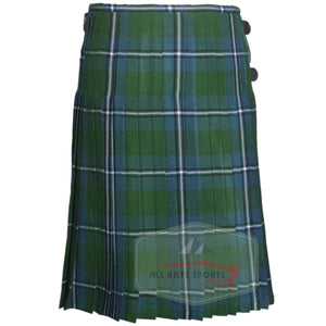 Irvine Ancient Tartan Scottish Kilt with traditional pleats – available in 8 and 5-yard options