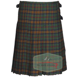 Limerick County Tartan Traditional 8 And 5 Yards Kilt - ALL KILTS SPORTS