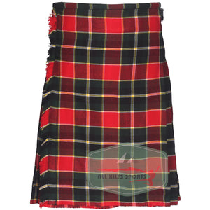 MacLachlan Old Modern Tartan Traditional 8 And 5 Yards Kilt - ALL KILTS SPORTS