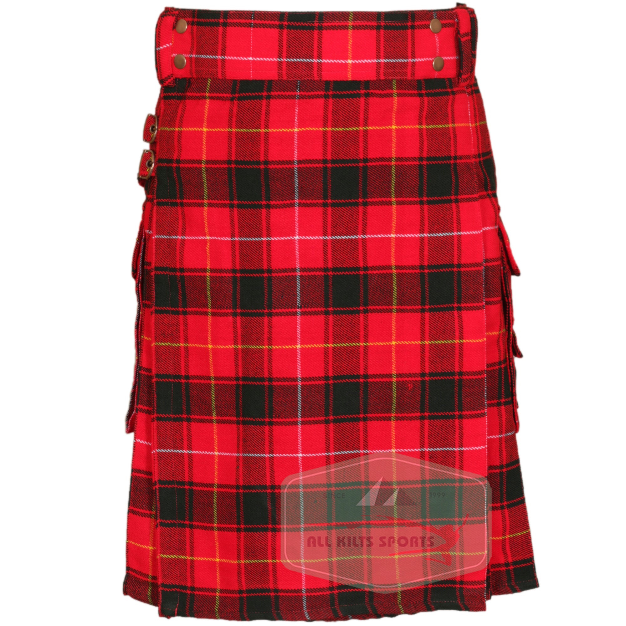 MacPhee Premium Tartan Utility Kilt – Durable 16oz Acrylic Wool, Multiple Tartans Available