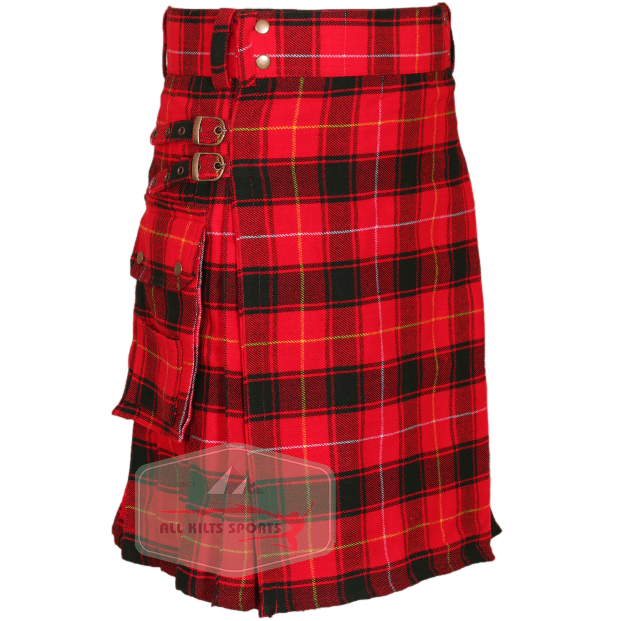 MacPhee Premium Tartan Utility Kilt – Durable 16oz Acrylic Wool, Multiple Tartans Available