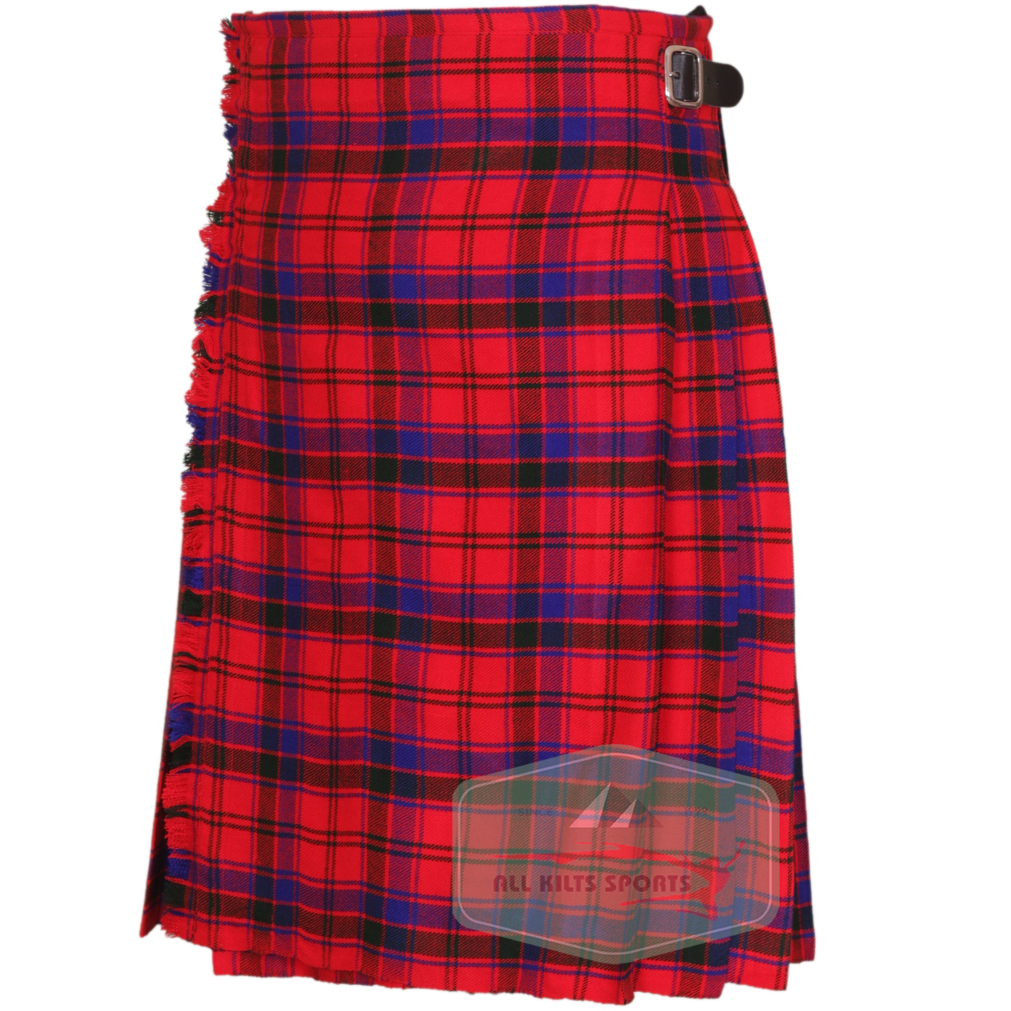 Robertson Red Tartan Scottish Traditional Kilts – Premium 8 and 5 Yard Options