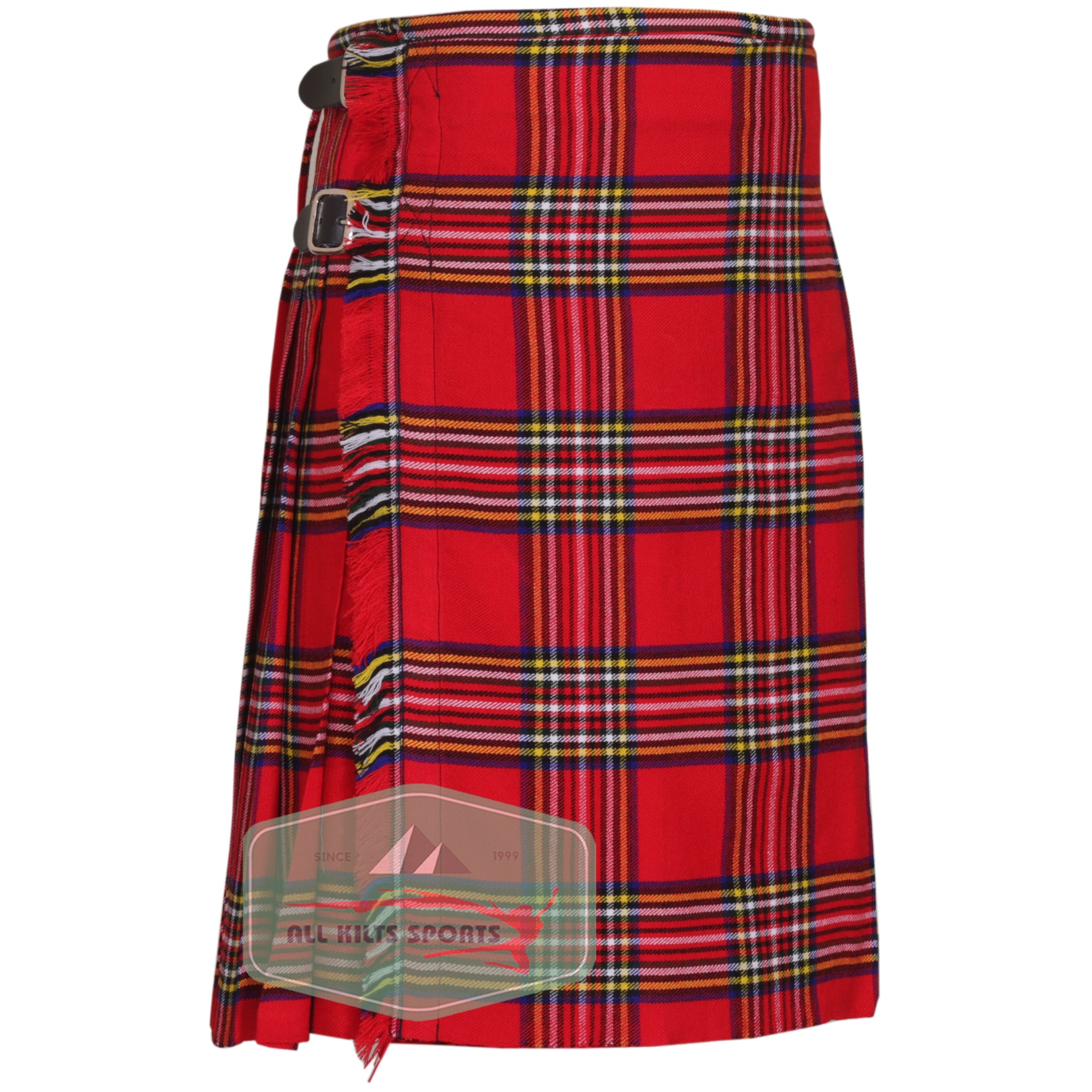 Royal Stewart Scottish Traditional Kilts – Premium 8 and 5 Yard Options