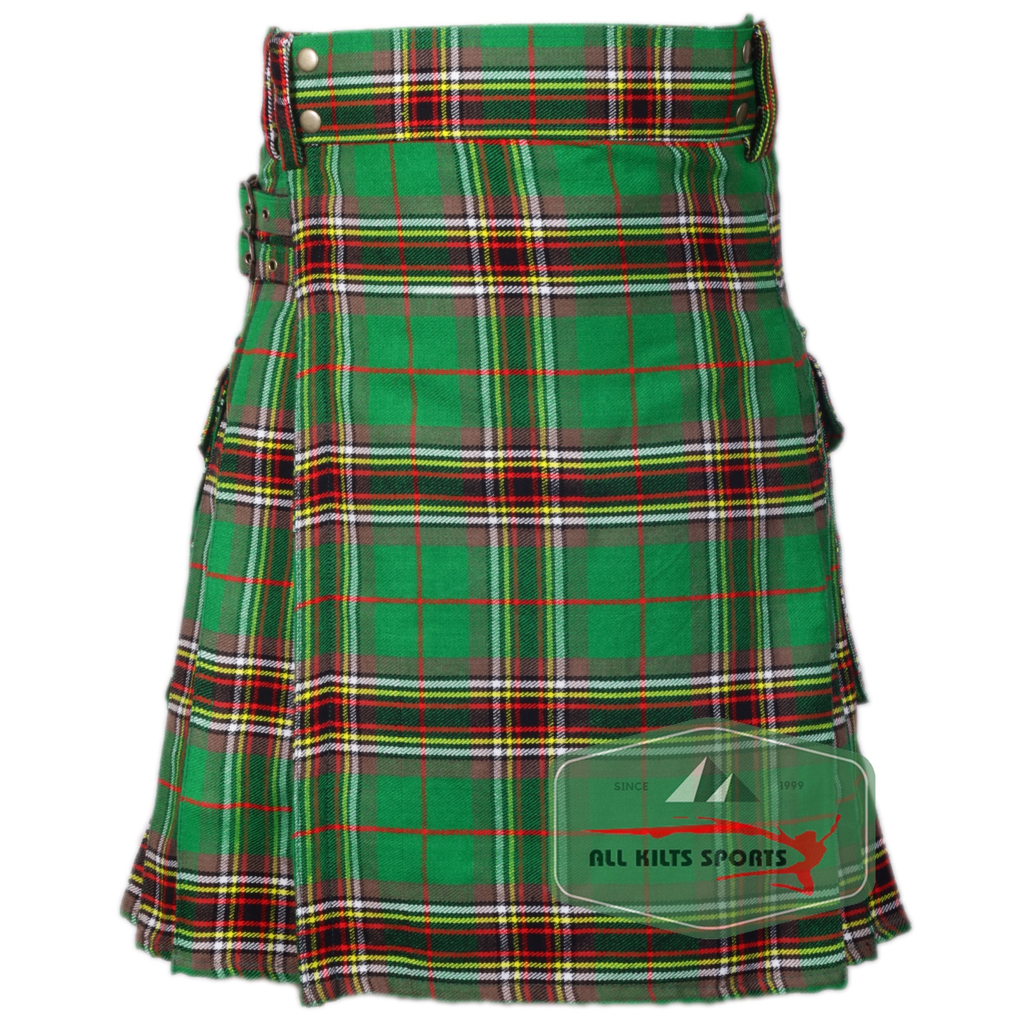 Tara Murphy Ancient Premium Tartan Utility Kilt – Durable 16oz Acrylic Wool, Multiple Tartans Available