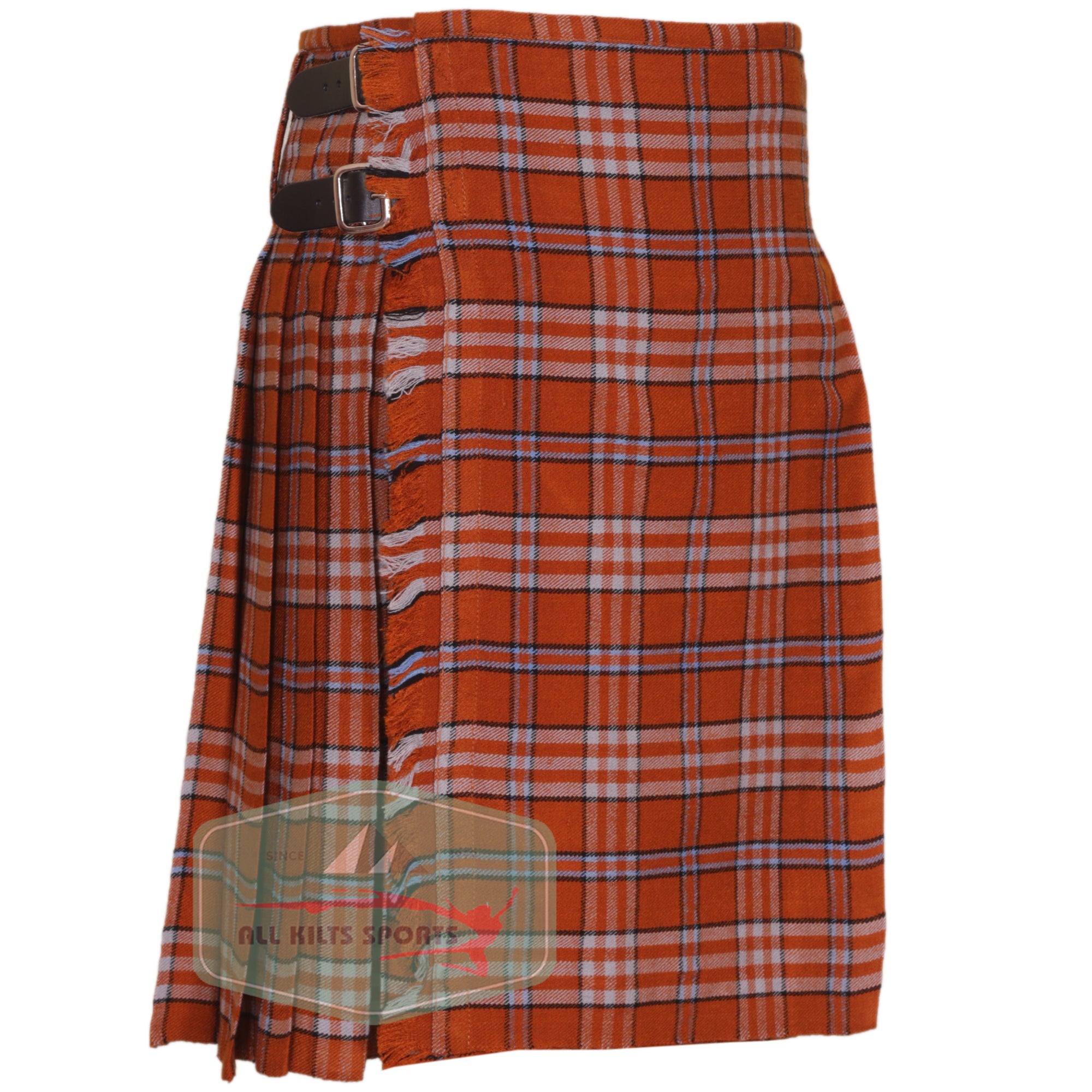 Tennessee Volunteer Scottish Traditional Kilts – Premium 8 and 5 Yard Options