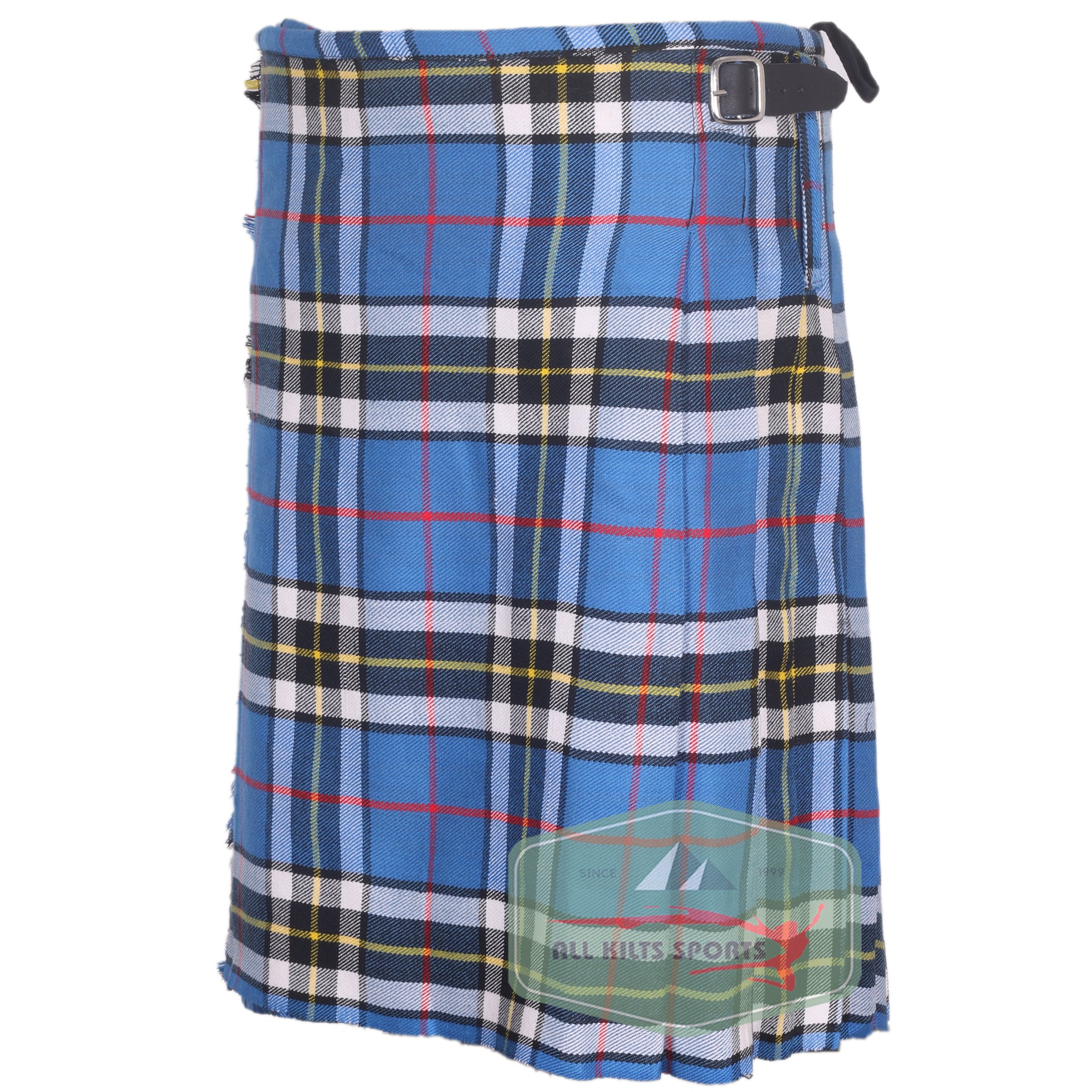Thompson Dress Blue Scottish Traditional Kilts – Premium 8 and 5 Yard Options