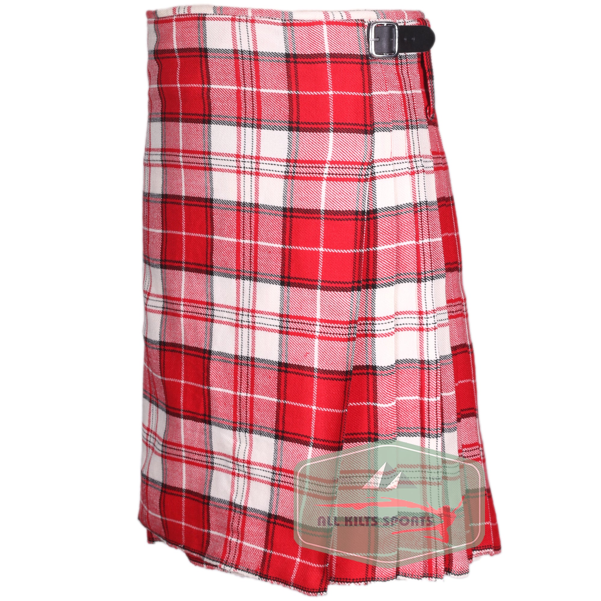 Menzies Dress Red Scottish Traditional Kilts – Premium 8 and 5 Yard Options
