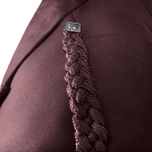 Brown Prince Charlie Jacket and 3-Button Vest crafted from 15oz finest Barathea wool