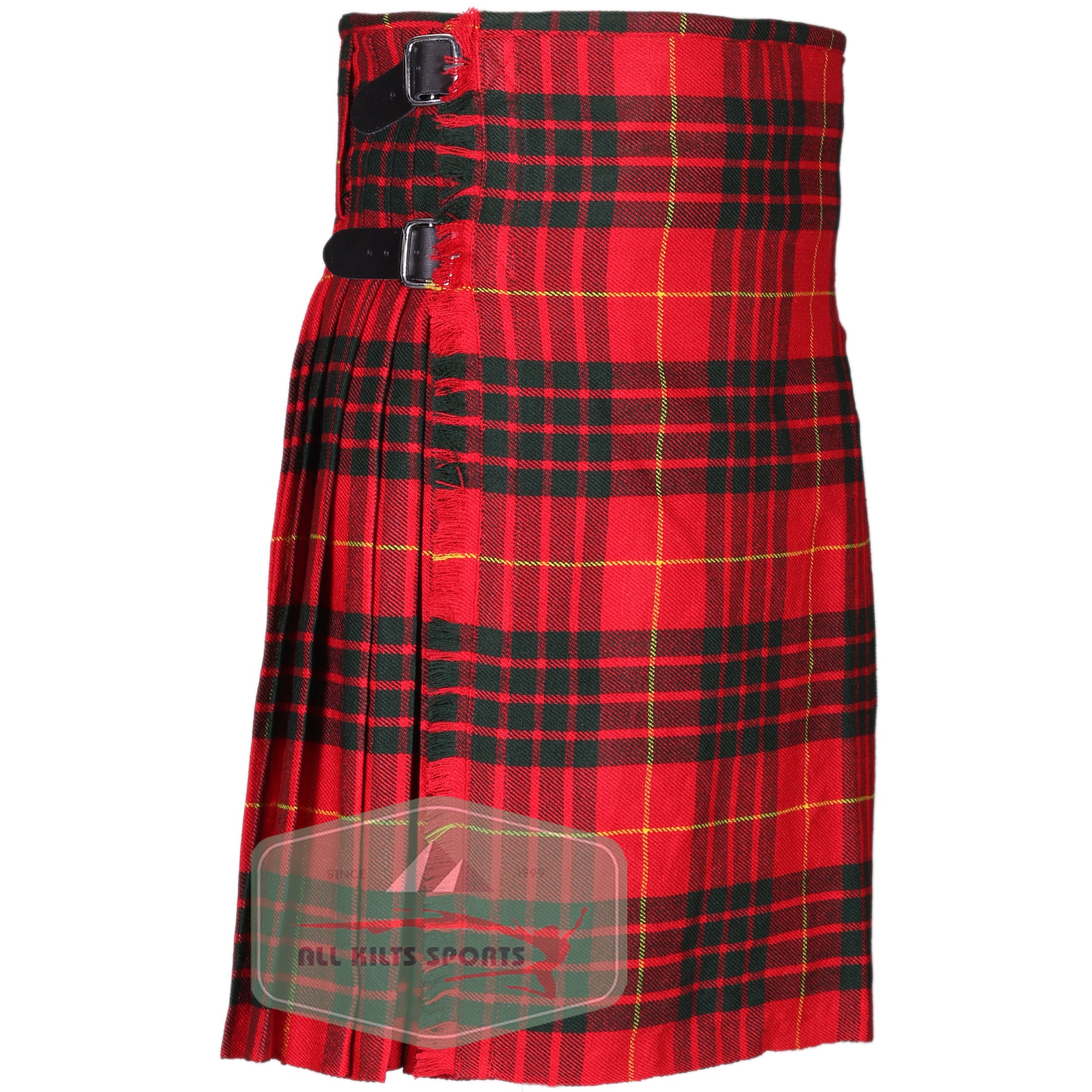 Cameron Red Scottish Traditional Kilts – Premium 8 and 5 Yard Options
