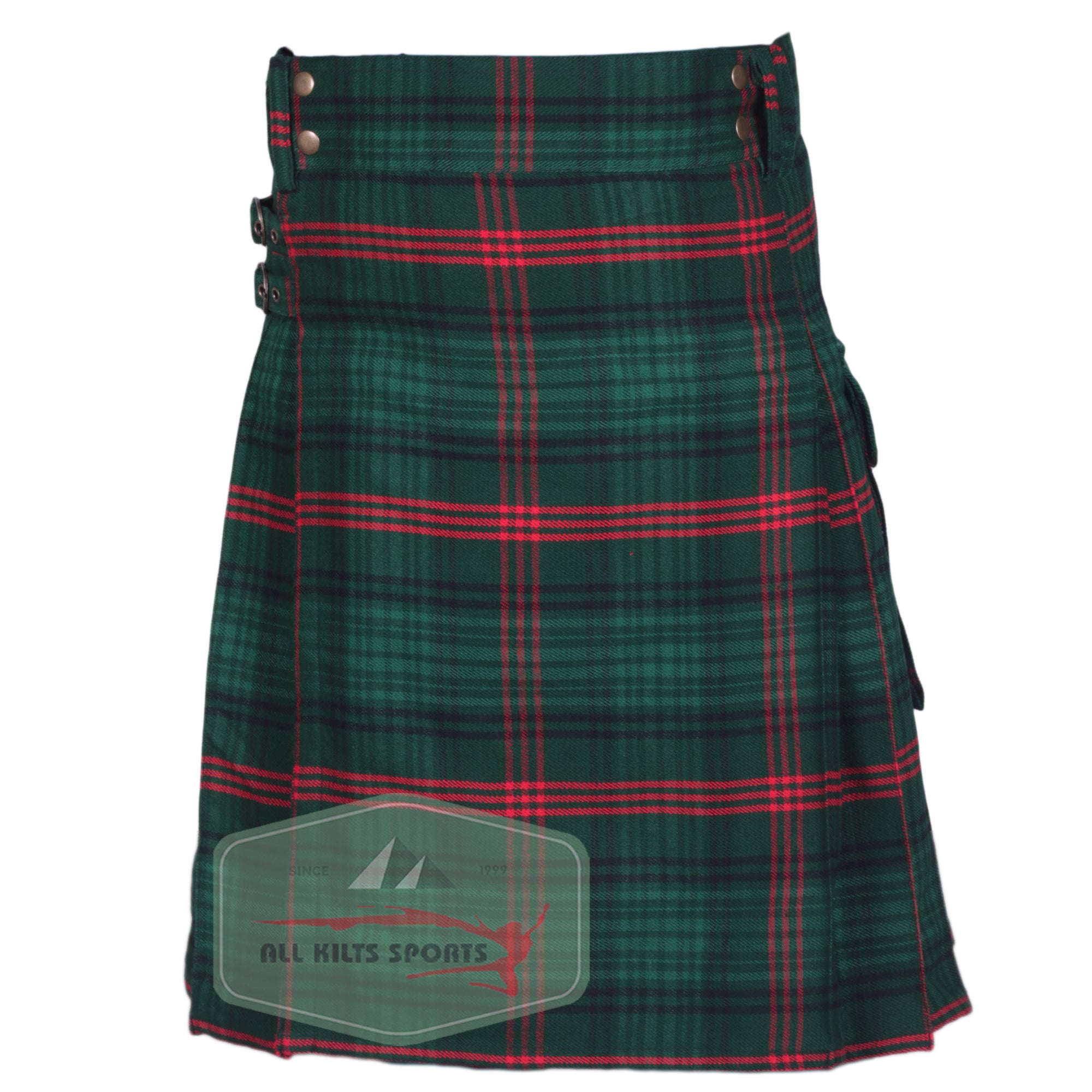 Rose Hunting Premium Tartan Utility Kilt – Durable 16oz Acrylic Wool, Multiple Tartans Available
