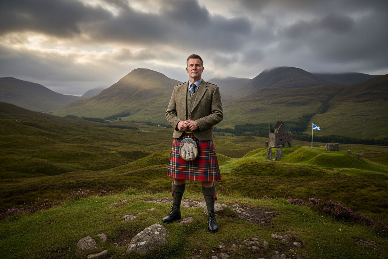 How Wearing a Kilt Reinforces National Identity