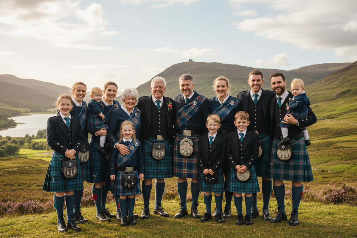 Top 10 Reasons Highland Dress Brings Families Together