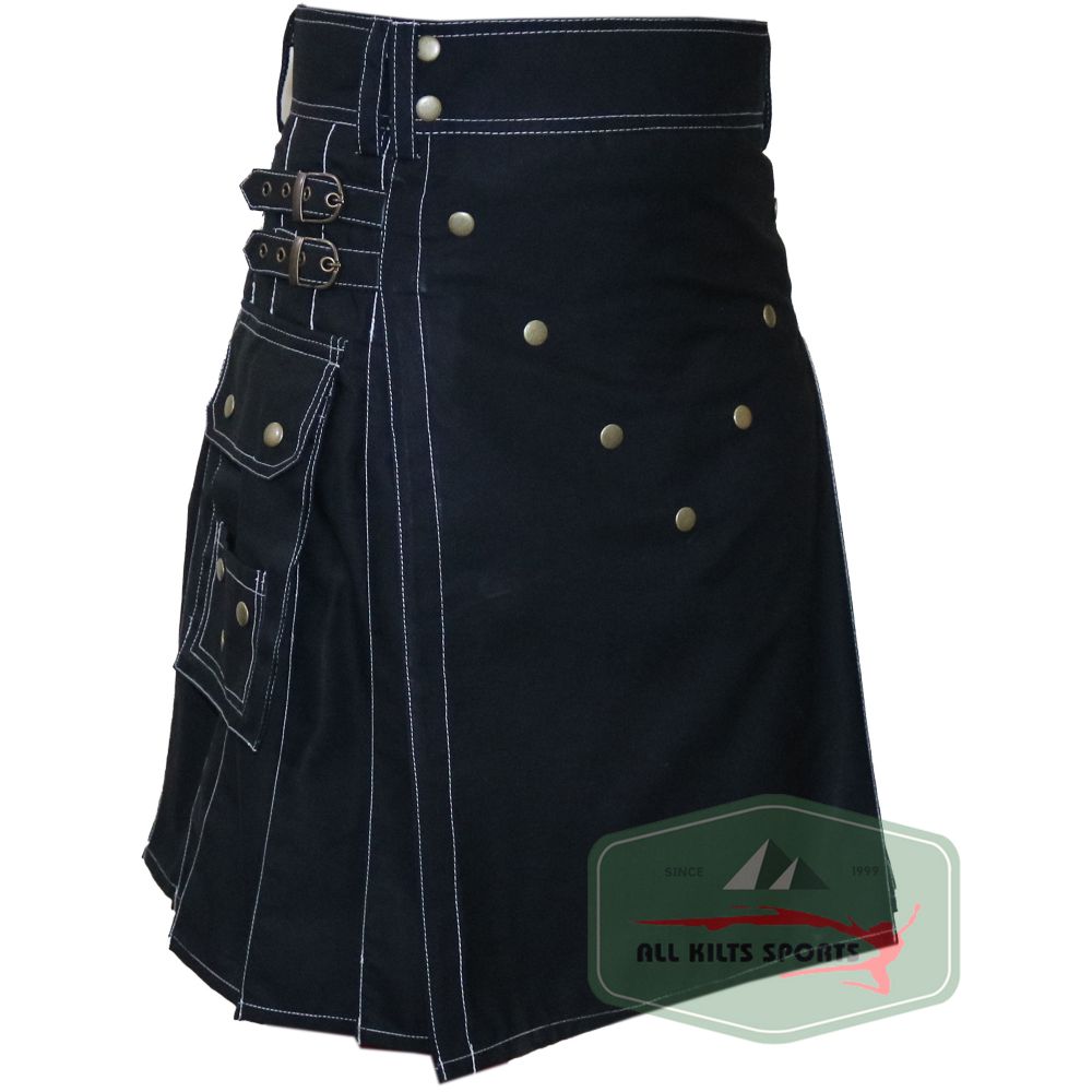 Modern V Style Utility Kilt – Functional & Stylish