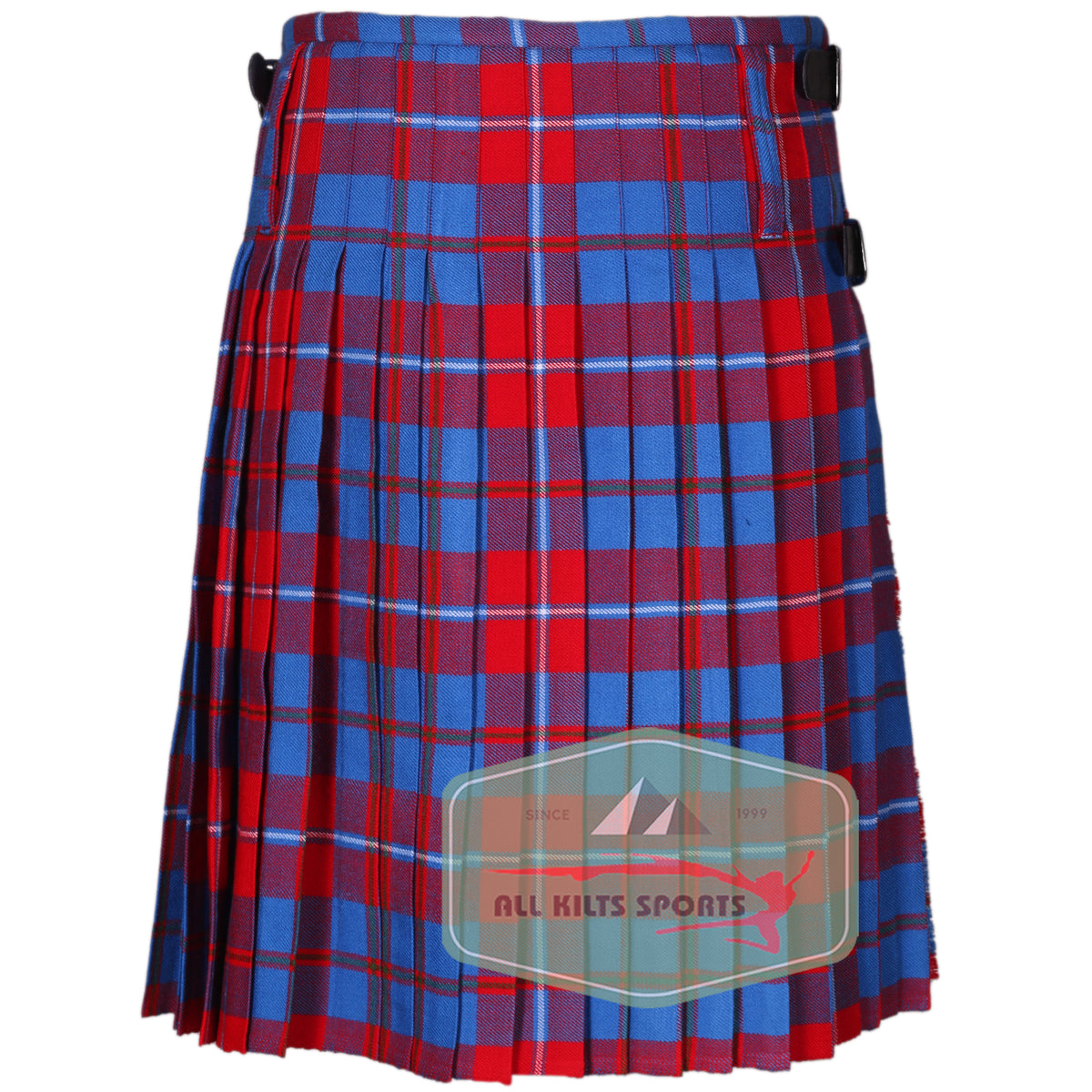 Galloway Red Modern Tartan kilt – available in 8 and 5-yard | ALL KILTS SPORTS