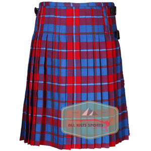 Galloway Red Modern Tartan kilt – available in 8 and 5-yard | ALL KILTS SPORTS