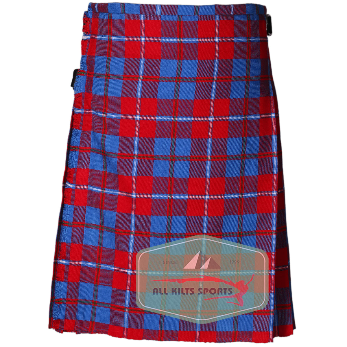 Galloway Red Modern Tartan kilt – available in 8 and 5-yard | ALL KILTS SPORTS