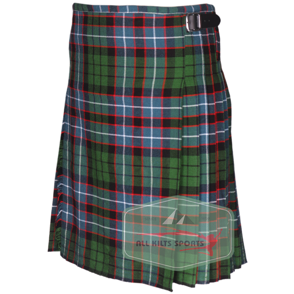 Hunter Ancient Modern Tartan kilt  – offered in 8 and 5-yard | ALL KILTS SPORTS