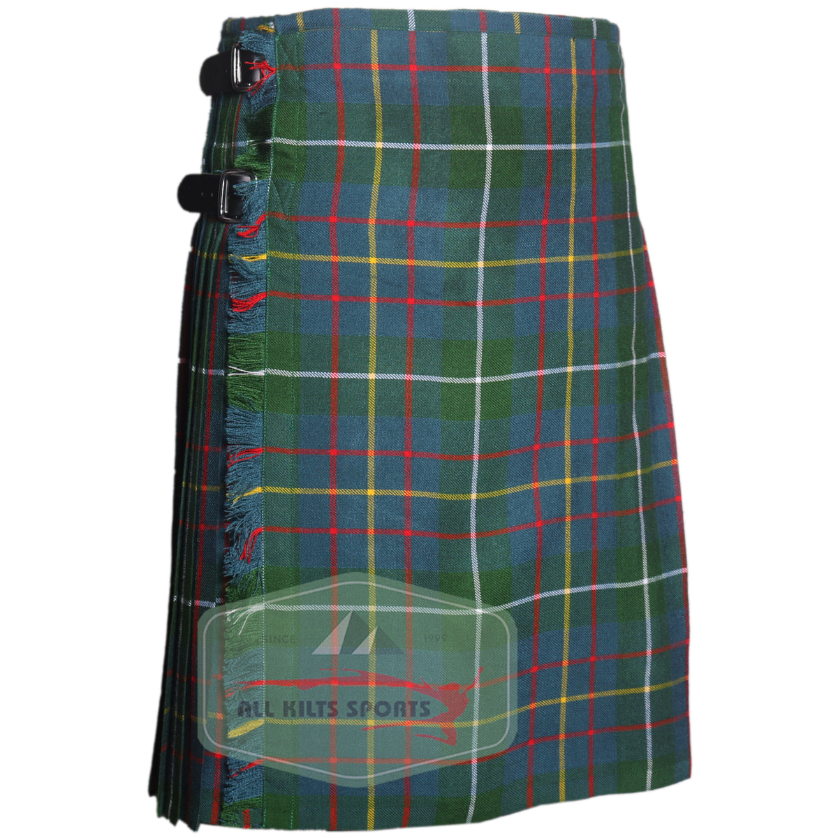 Inglis Ancient Tartan Kilt – 8 & 5 Yard Scottish Traditional Pleated Kilt