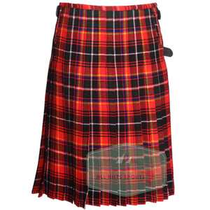 Innes Red Modern Tartan Kilt – Traditional 8 and 5 Yard Scottish Highland Kilt
