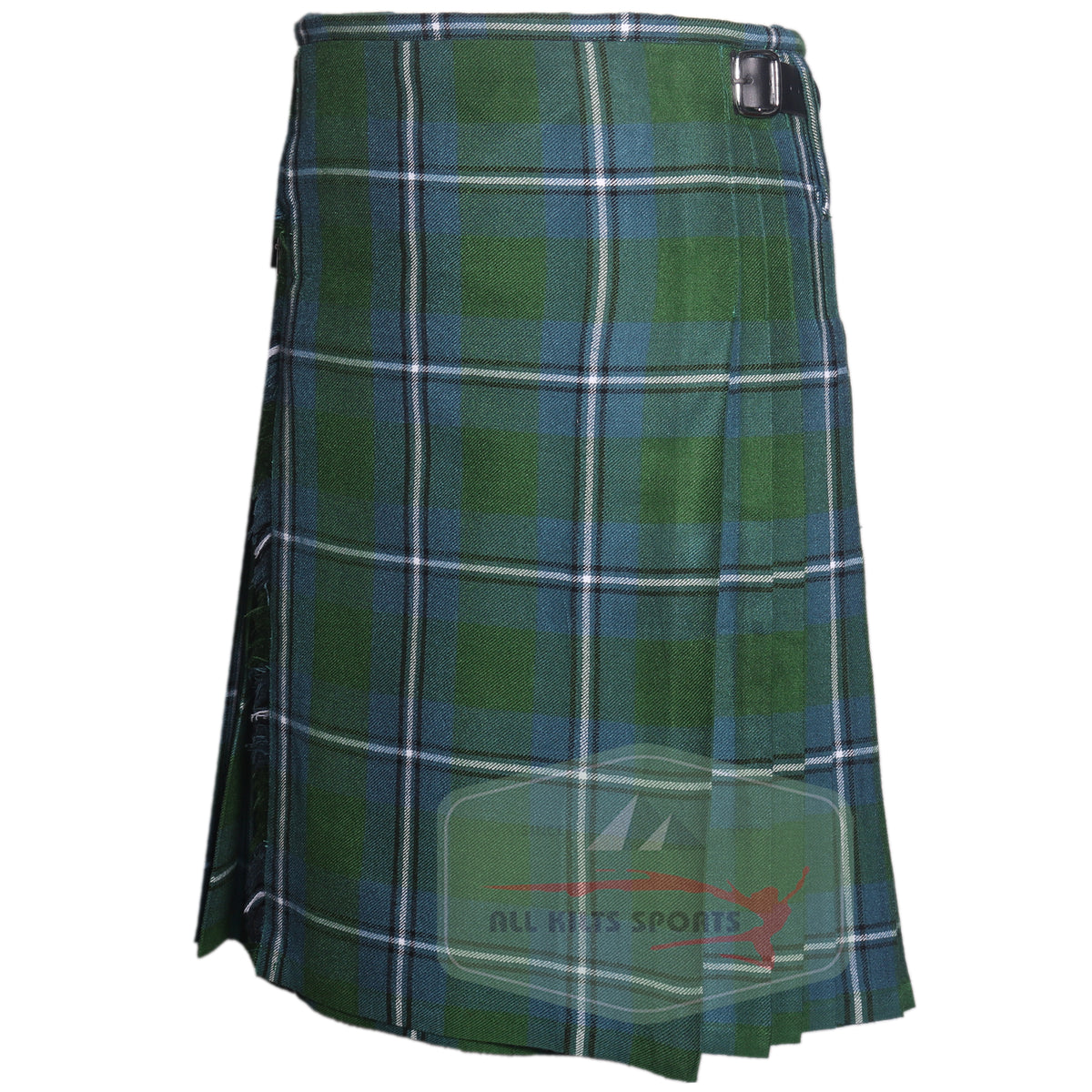 Irvine Ancient Tartan Scottish Kilt with traditional pleats – available in 8 and 5-yard options