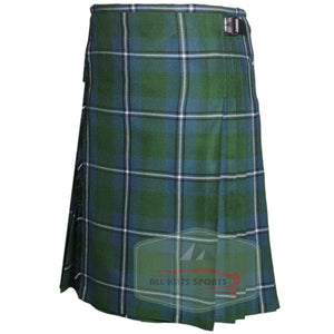 Irvine Ancient Tartan Scottish Kilt with traditional pleats – available in 8 and 5-yard options