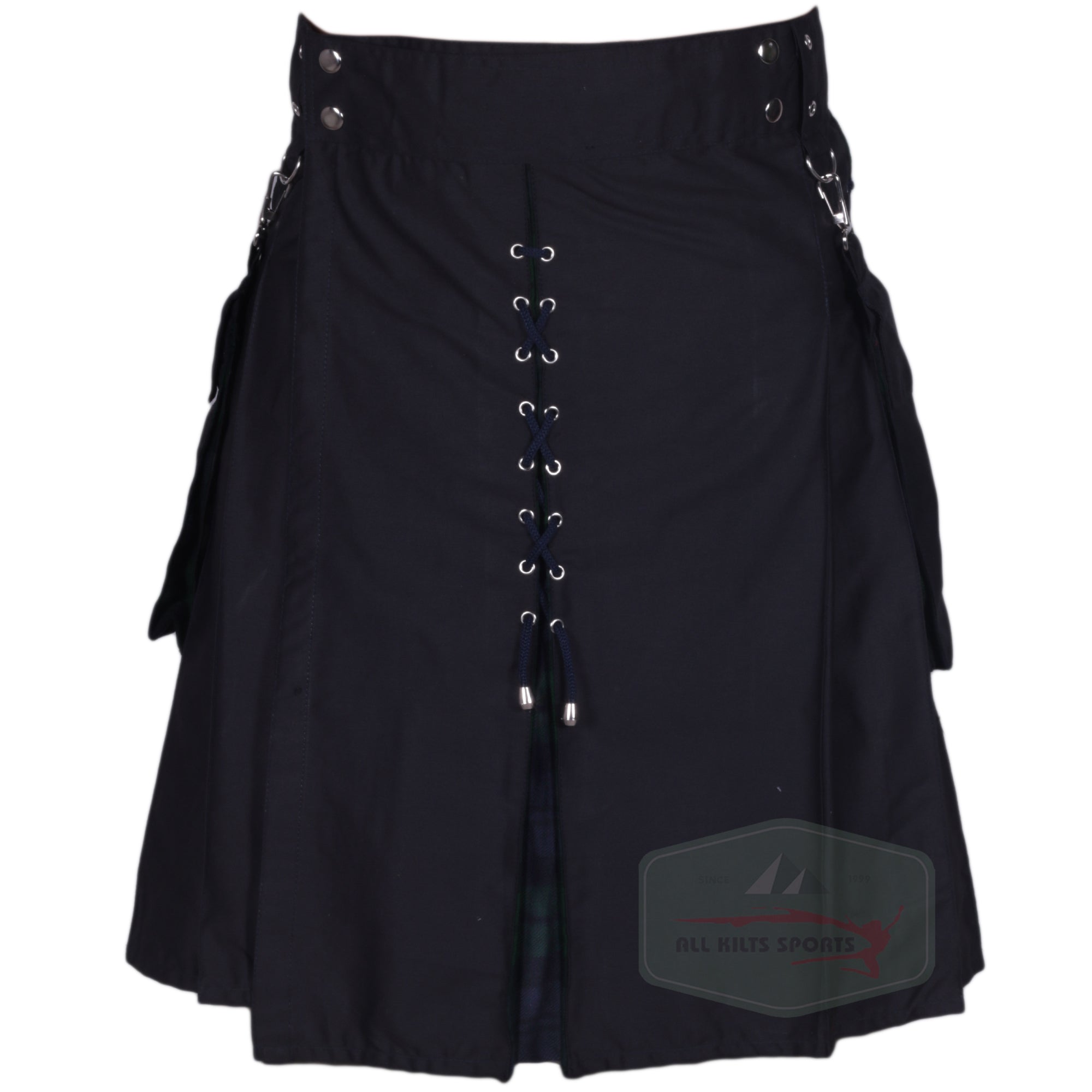 Black & Black Watch Hybrid Kilt with New Look - Stylish and Functional