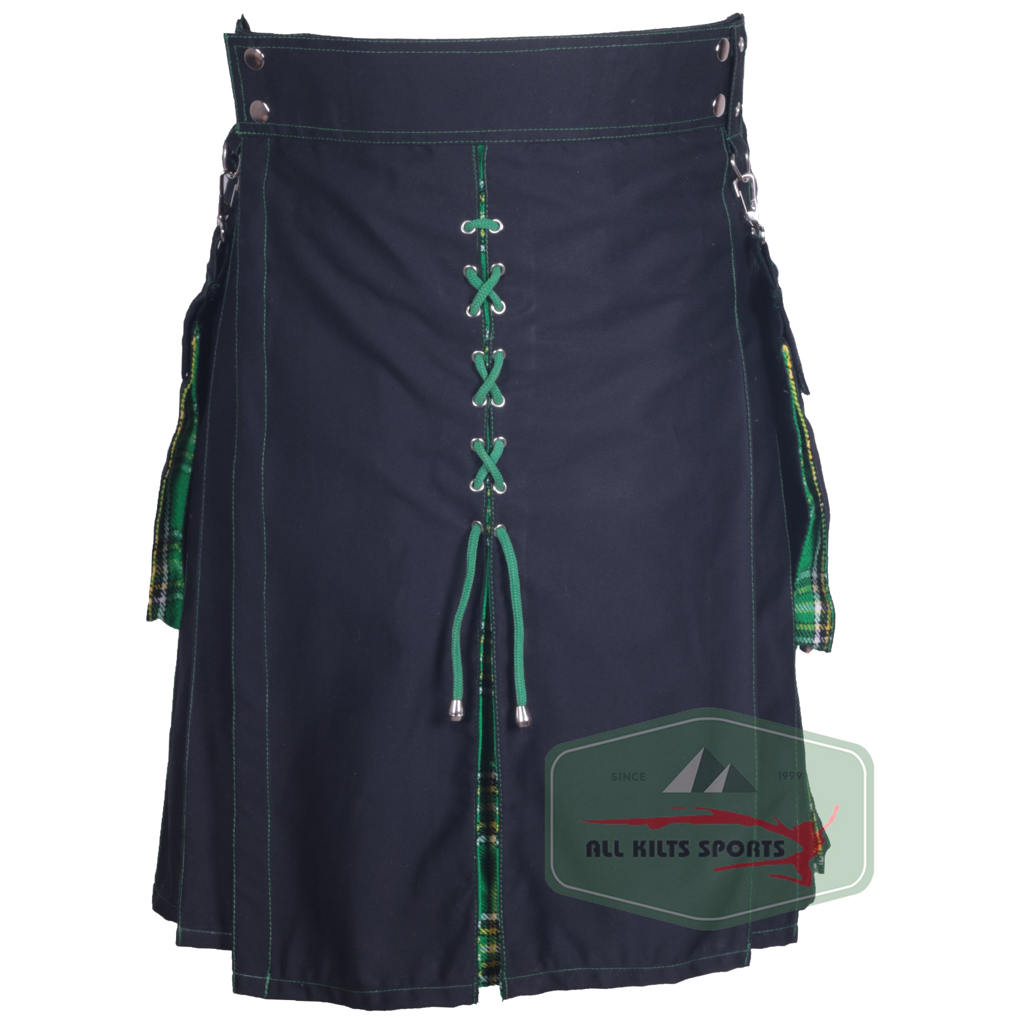 Black & Irish Heritage Hybrid Kilt with New Look - Stylish and Unique