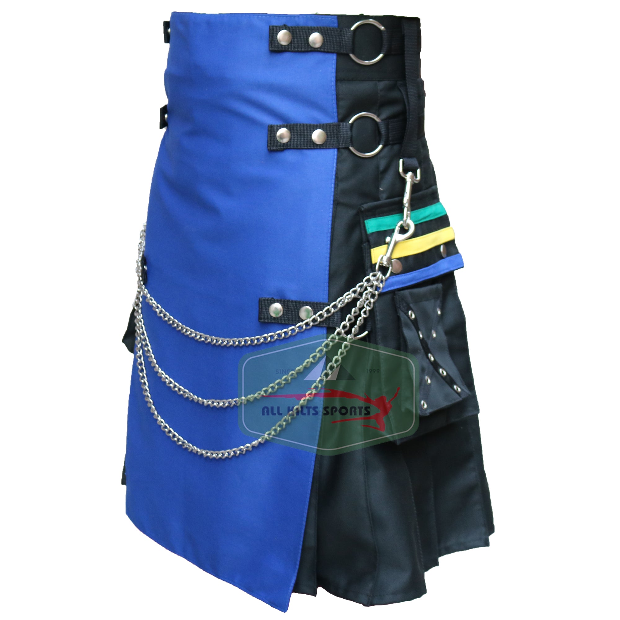 Modern Fashion Utility Kilt with 4 Front Apron Free – Versatile & Stylish