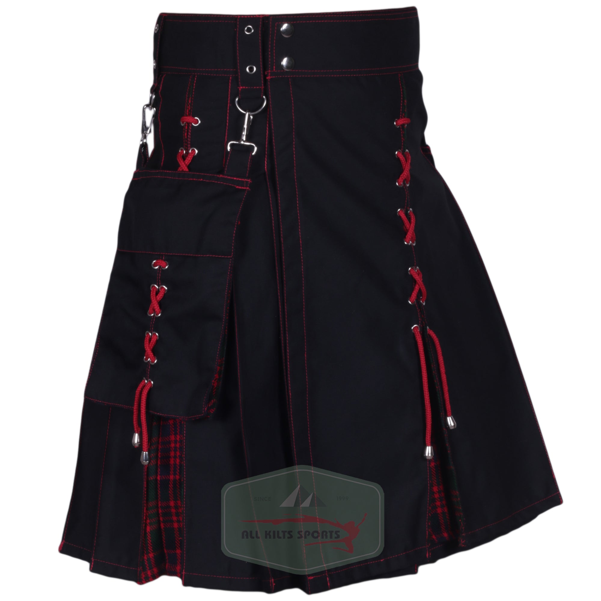 Black & MacDonald Hybrid Kilt with New Look - Stylish and Unique Design